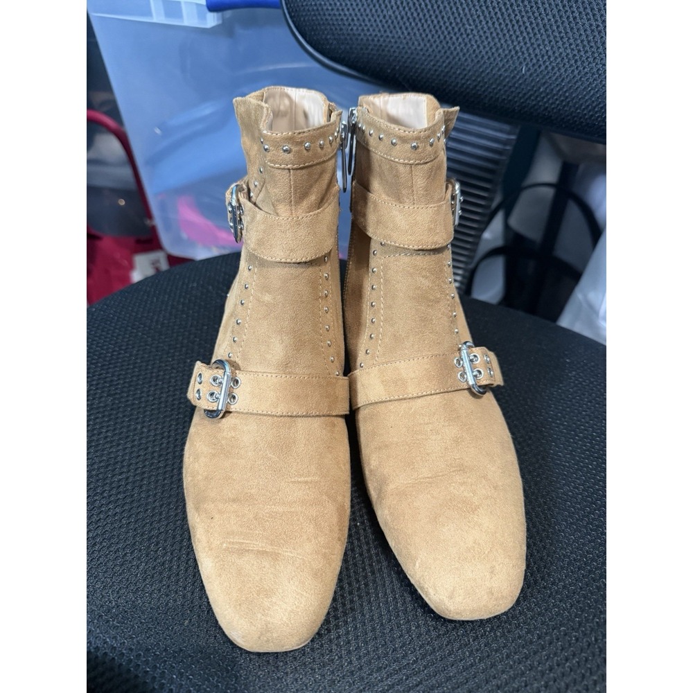 Sam Edelman Tan Studded Women's Booties Size‎ 6